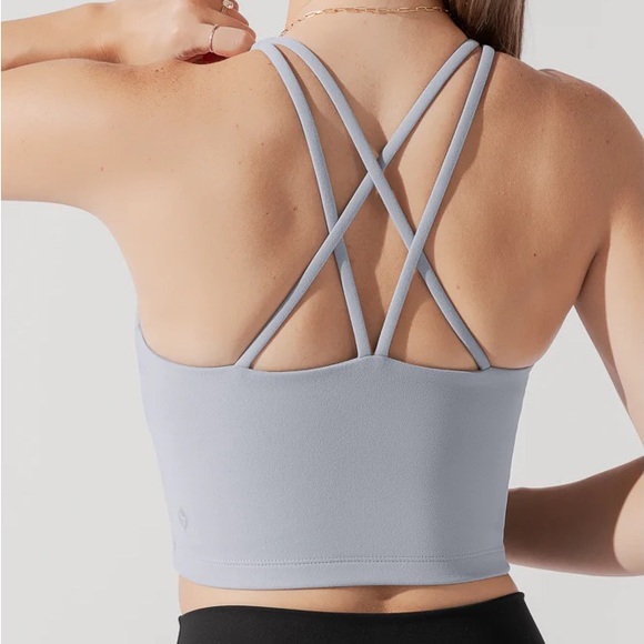 Popflex Cleo Corset Crop Bralette - Blue Stone - Picture 2 of 8